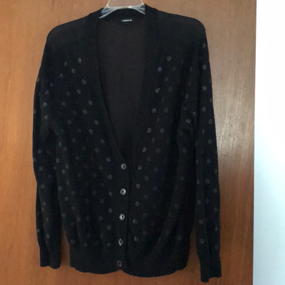 Polka Dot Cardigan